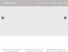 Tablet Screenshot of guidemangroup.com